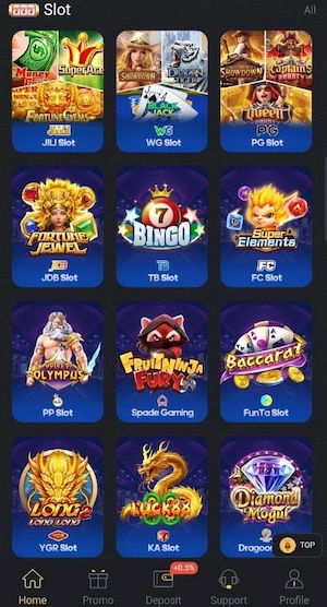 555X Game lobby showing Aviator, slots, card games, mini games, and sports options